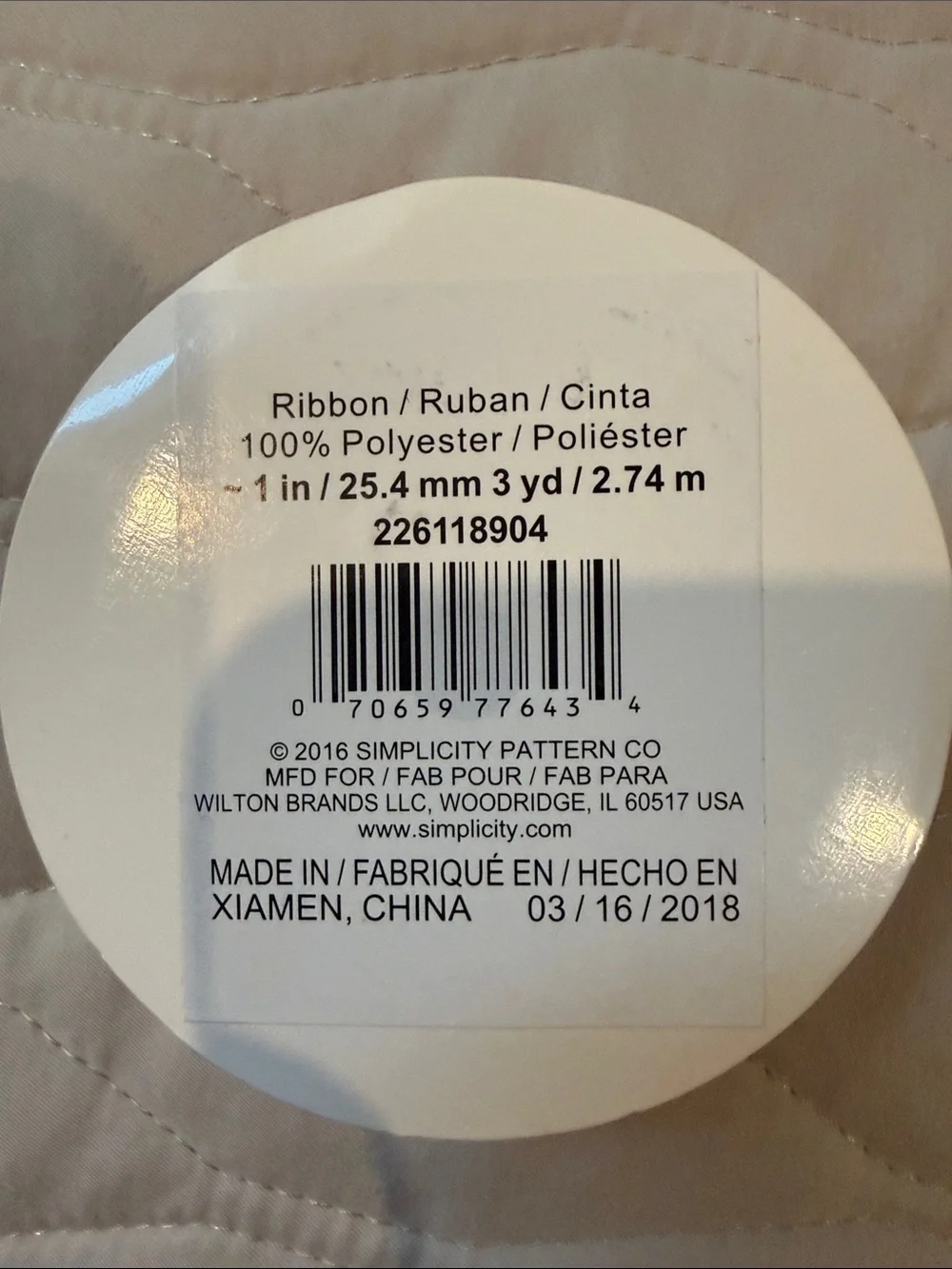 NWT Minnie Mouse Ribbon